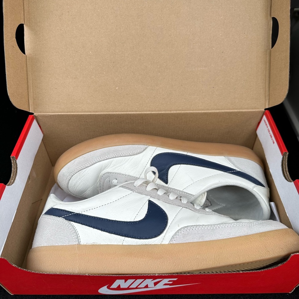 Nike Killshot 2 Leather Sneakers, size 10, excellent condition, grey navy white